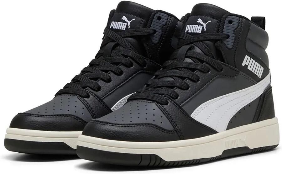 PUMA Rebound V6 Mid Schoenen Zwart