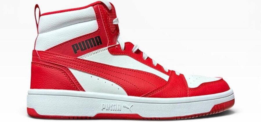 PUMA Rebound V6 Sneakers Heren Rood Wit - Foto 1