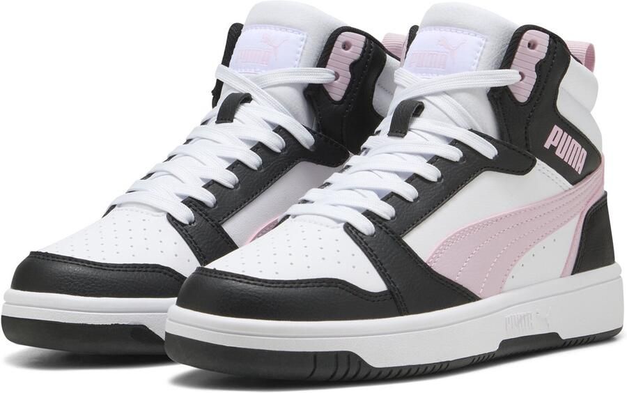 Puma Rebound V6 Low Jr Fashion sneakers Schoenen white black maat: 37.5 beschikbare maaten:37.5 - Foto 3