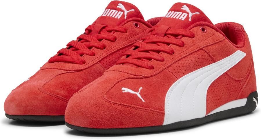 PUMA Replicatch Sneakers rood Suede Dames - Foto 2