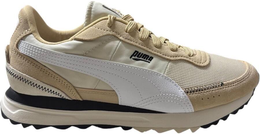PUMA Road Rider SD Sneakers Unisex Wit Beige Bruin