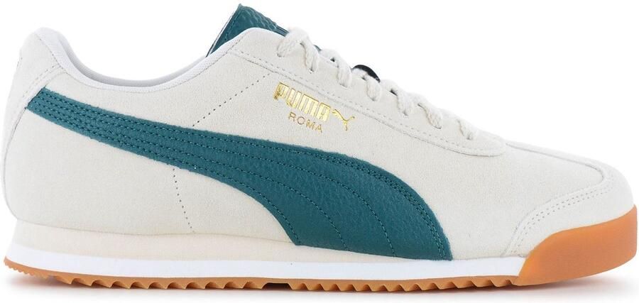PUMA Roma Suede Sneakers Schoenen Creme-Wit 398635