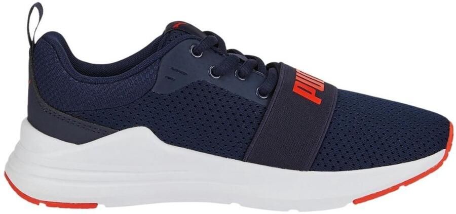 PUMA Schoenen Kinderen Wired Run Jr Donkerblauw