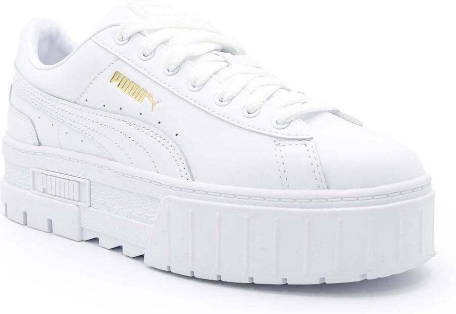Puma Mayze Lth Wn´s Fashion sneakers Schoenen white maat: 42 beschikbare maaten:37.5 36 38.5 39 40.5 41 42 - Foto 3