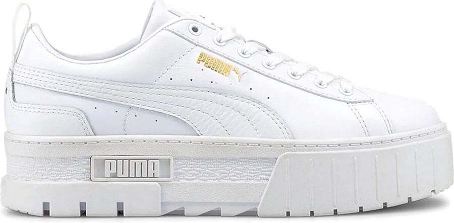 Puma Mayze Lth Wn´s Fashion sneakers Schoenen white maat: 42 beschikbare maaten:37.5 36 38.5 39 40.5 41 42 - Foto 7
