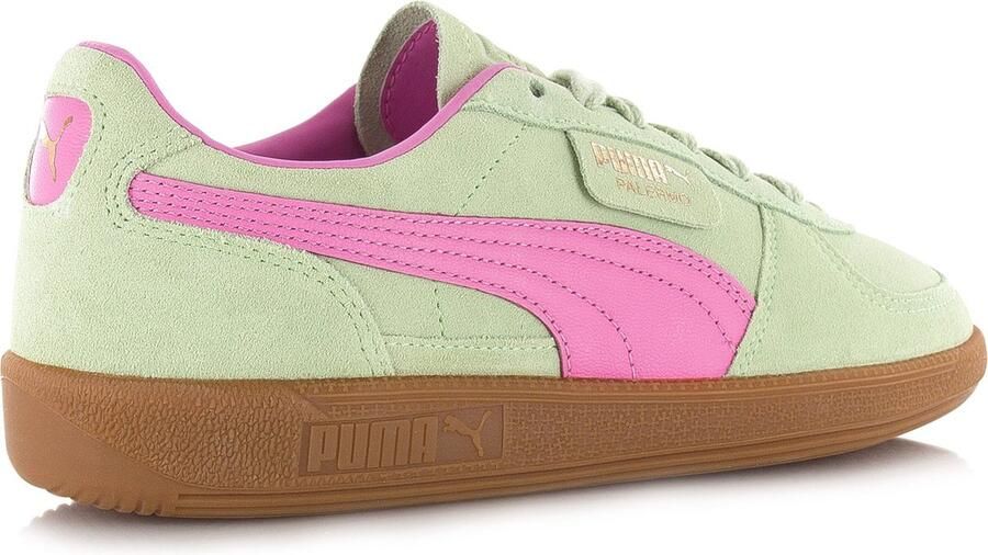 Puma Palermo Fresh Mint Fast Pink Groen Suede Lage sneakers Unisex - Foto 2