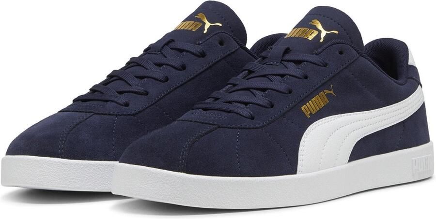 PUMA Schuhe Low Club II 397444 Navy- White- Gold - Foto 2