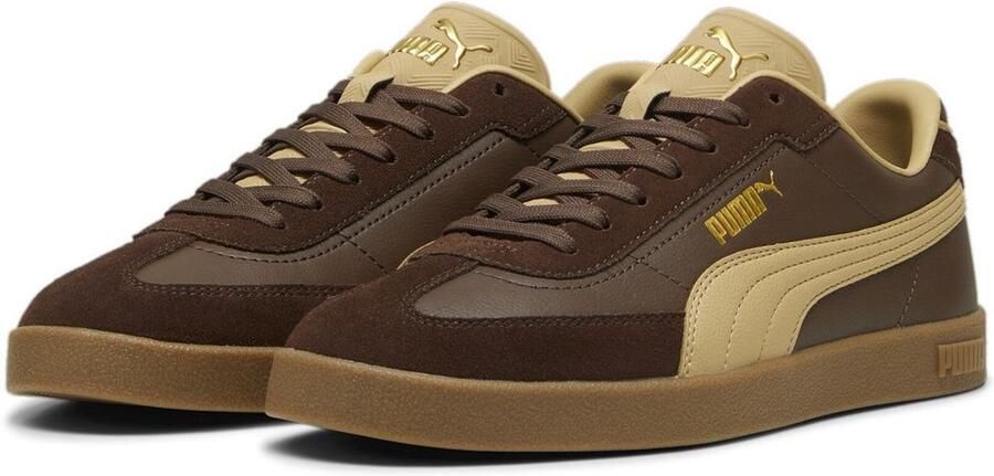 PUMA Schuhe Low Club II Era 397447 Espresso Brown-Sand Dune- Gold
