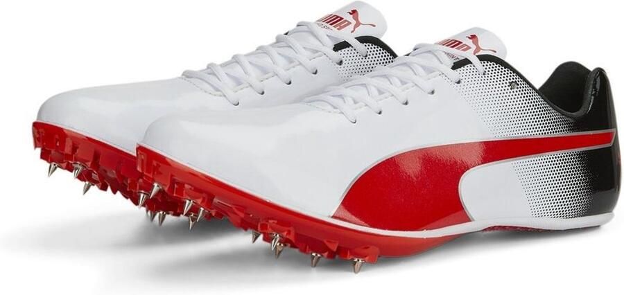 PUMA Schuhe Low evoSPEED Sprint 14 377001 White- Black- Red