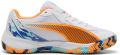 PUMA Schuhe Low Nova Court 108287 White- Black-Vivid Blue-Heat Fire - Wit