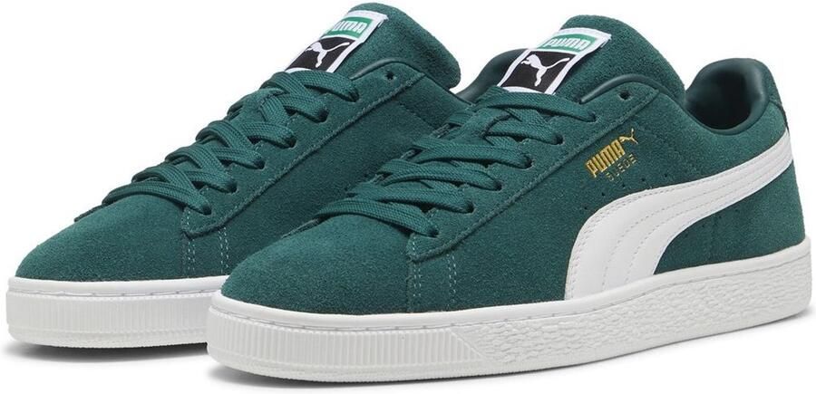 Puma Klassieke Suede Groene Sneakers Green - Foto 2
