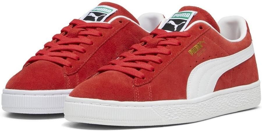 PUMA Schuhe Low Suede Classi For All Time Red- White