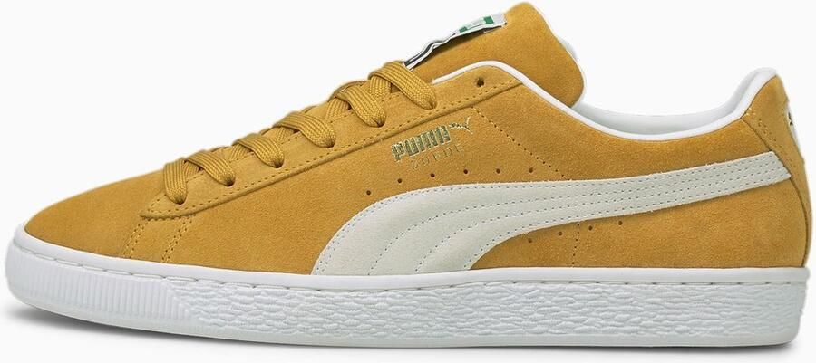 PUMA Schuhe Low Suede Classic XXI 374915 Honey Mustard- White - Foto 2