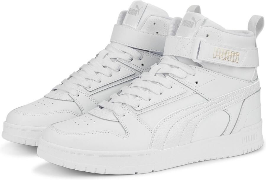 PUMA Schuhe Mid RBD Game 385839 White- Team Gold