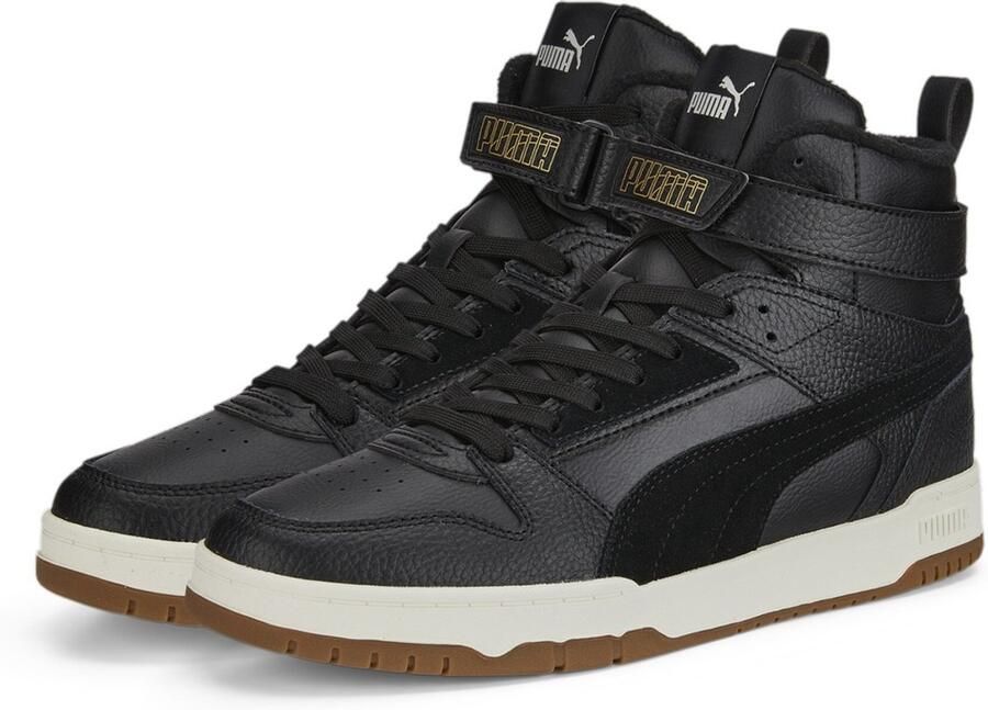 PUMA Rebound RBD Game WTR Winter Heren Winterschoenen Sneaker-Boots Leer Zwart - Foto 2