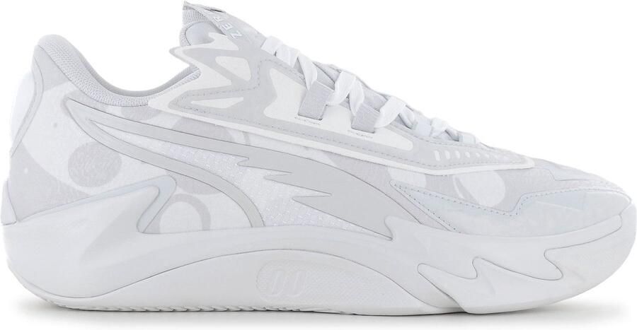 PUMA Scoot Zeros II Lab Pack Heren Sneakers Basketball Schoenen Wit 312223