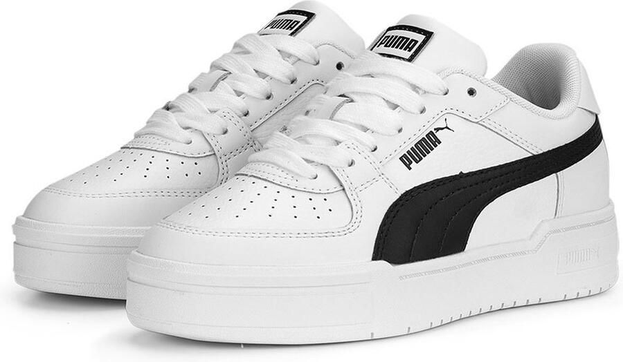 Puma California Pro sneakers wit zwart Imitatieleer Effen 35.5 - Foto 2