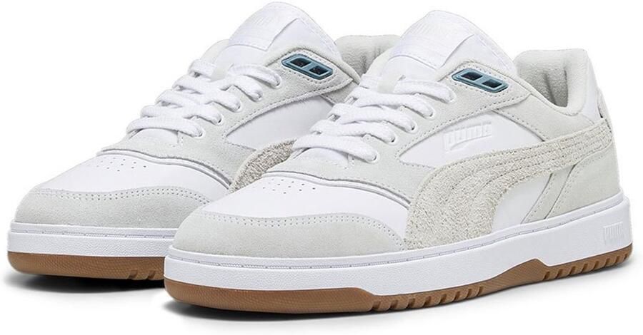 Puma Witte Sneakers met EVA Tussenzool en Rubberen Zool White