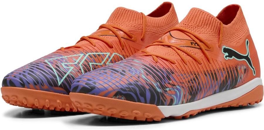 PUMA SELECT Future 8 Match Creativity Tf Voetbalschoenen Oranje