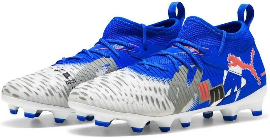 PUMA SELECT Future 8 Match Forever Fg ag Junioren Voetbalschoenen Blauw Kinderen
