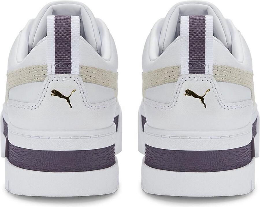 PUMA SELECT Mayze Leather Sneakers Dames Puma White Pristine - Foto 2