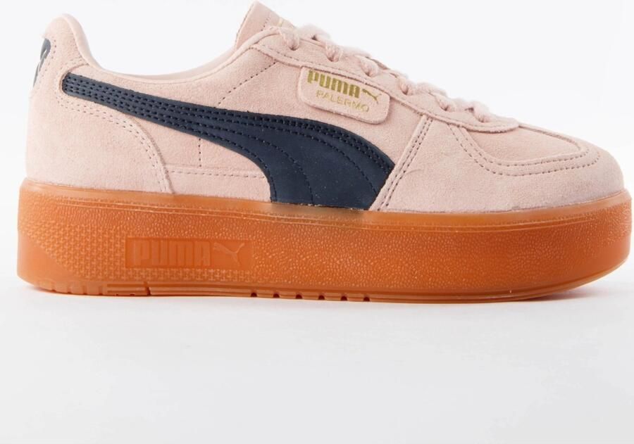 Puma Palermo Elevata sneakers oudroze donkerblauw