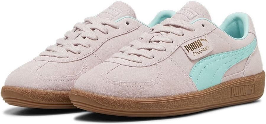 Puma Palermo Lifestyle in lichtroze formaten: 37.5