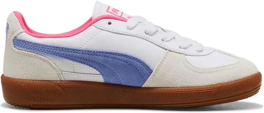 PUMA Sneakers laag 'Palermo' crème royal blue koningsblauw pink wit