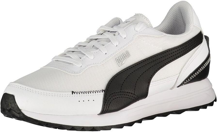 Puma Heren Road Rider Leren Sneakers White Heren