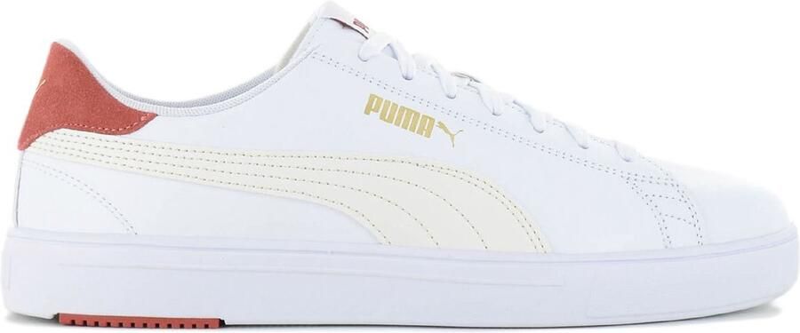 PUMA Serve Pro Lite Heren Sneakers Schoenen Leer Wit