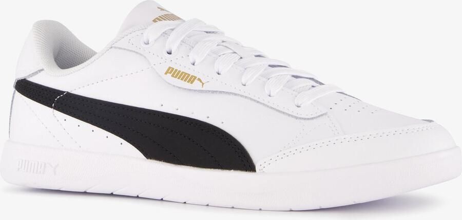 PUMA Shuffle dames sneakers wit zwart Uitneembare zool
