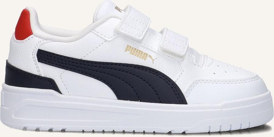 PUMA Shuffle Downtown Lo Ps Sneakers Jongens Wit