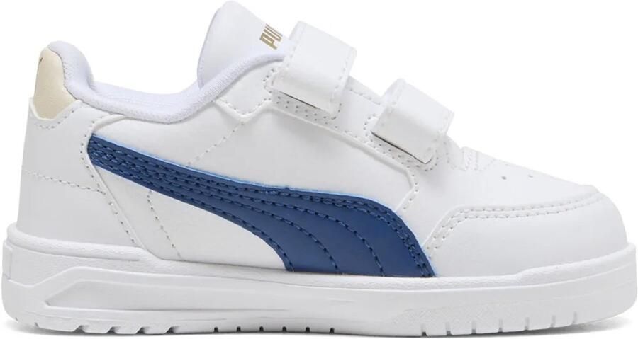 PUMA Shuffle Downtown Low V Schoenen Wit Kinderen