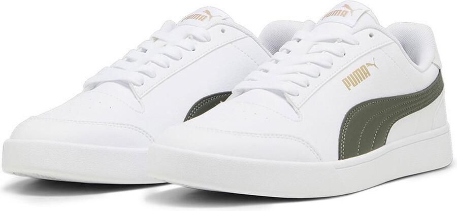 Puma Stijlvolle Shuffle Sneakers voor Mannen White Heren