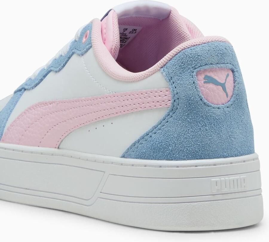 PUMA Skye SD Wit Lichtblauw Roze Wit Blauw Skye Lifestyle Dames Sneakers voor Vrouwen