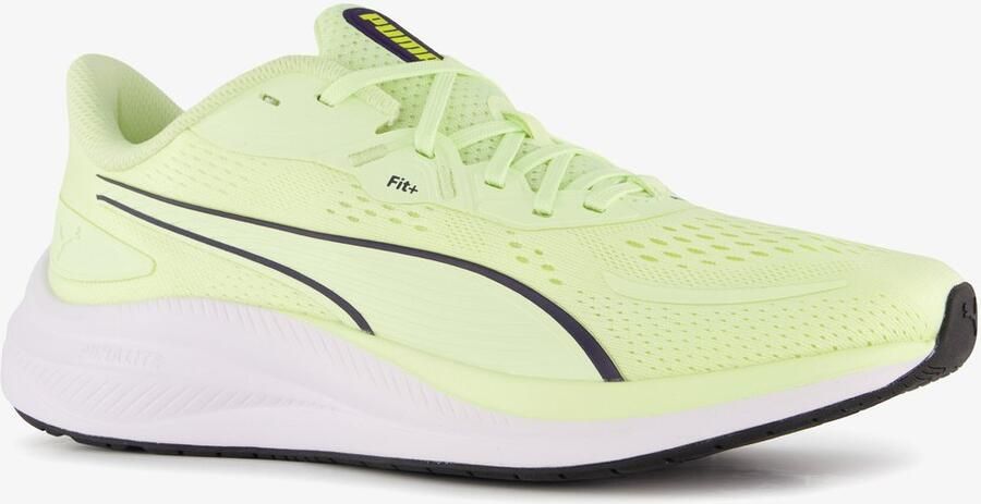 PUMA Skyrocket Lite 2 heren hardloopschoenen groen Uitneembare zool