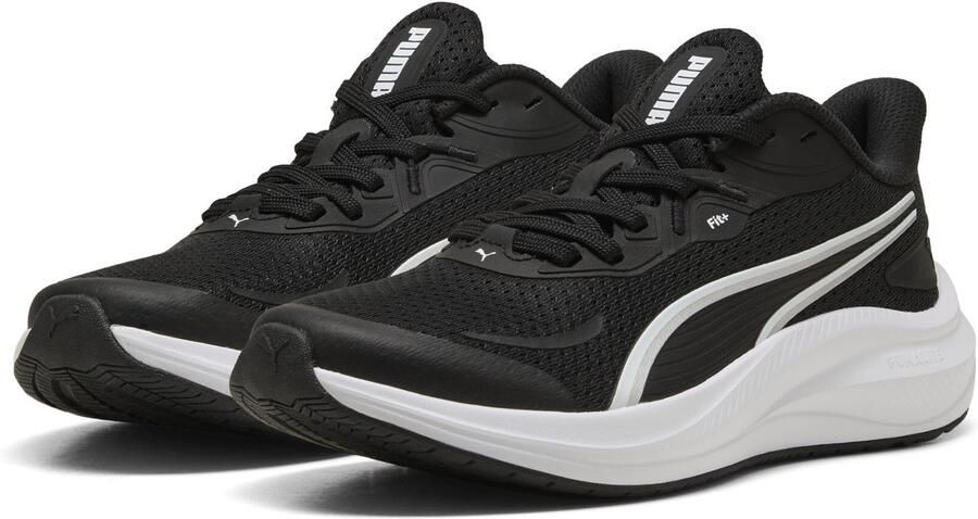PUMA Skyrocket Lite 2 Jr Unisex Sportschoenen Black- White- Silver