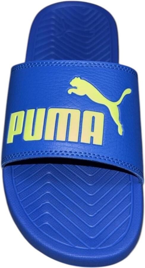 PUMA SLIPPERS-BLAUW GROEN