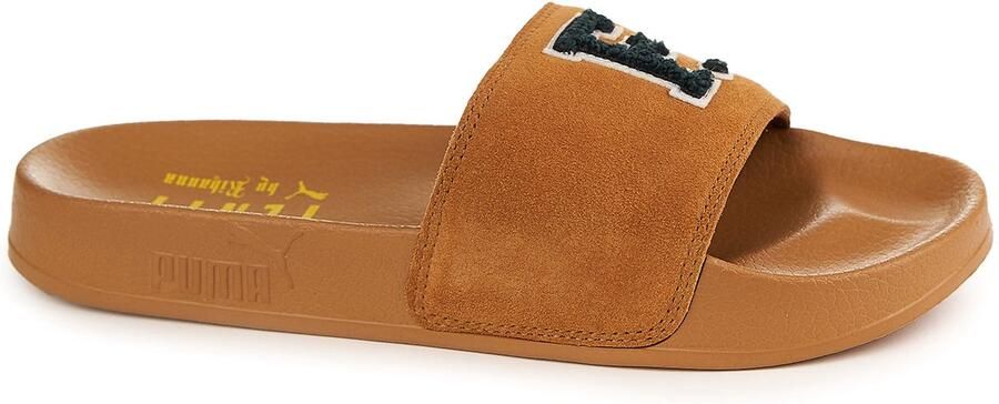 PUMA Slippers Fenty Lead Goudbruin Bruin