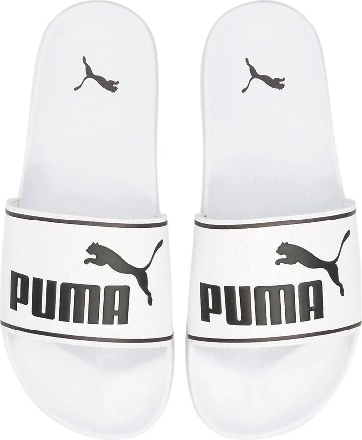 Puma Leadcat 2 0 2.0 badslippers wit zwart Rubber Logo 44.5 - Foto 4
