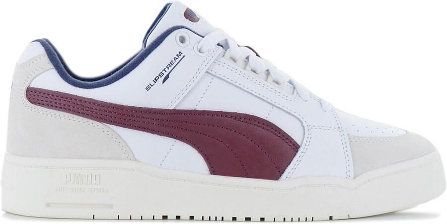 PUMA Slipstream Lo Retro Heren Sneakers Schoenen Leer Wit