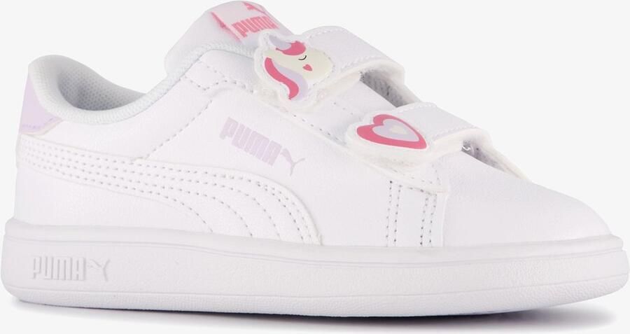 Puma Smash 3.0 Badges V sneakers wit roze lila - Foto 2