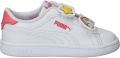PUMA Kinder Schuhe Low Smash 3.0 Badges V Inf 397287 White-Passionfruit - Wit