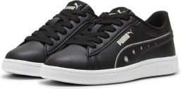 Puma Smash 3.0 Dance Party sneakers zwart wit groen Imitatieleer 34