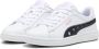 Puma Smash 3.0 Dance Party sneakers wit lila zwart Imitatieleer 33 - Thumbnail 1