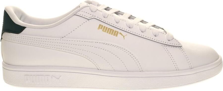 PUMA Schuhe Low Smash 3.0 L 390987 White-Malachite- Gold - Foto 2