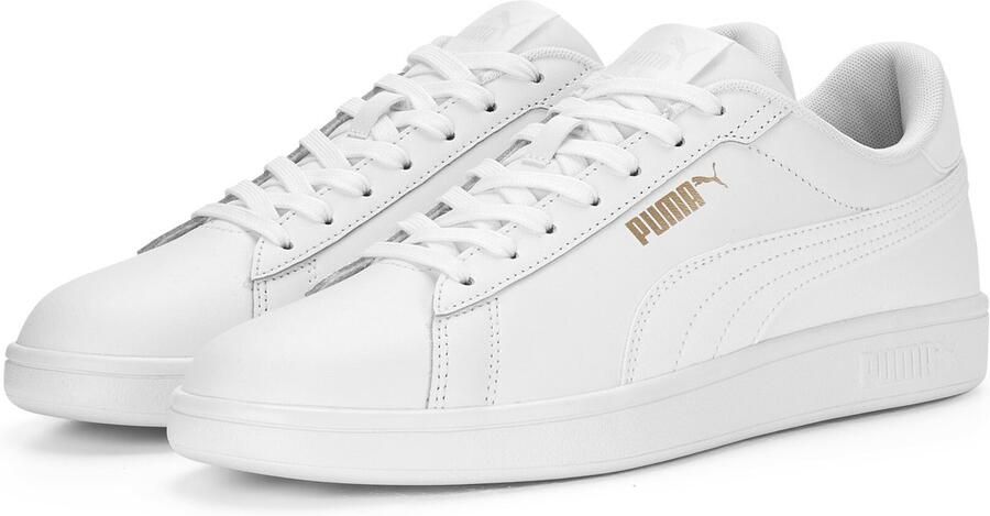 Puma Klassieke Smash Tennis-geïnspireerde Sneaker White