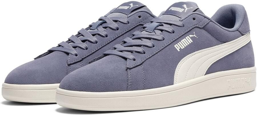 PUMA Smash 3.0 Unisex Sneakers Gray Sky-Warm White