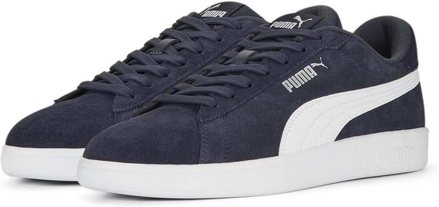 PUMA Smash 3.0 Unisex Sneakers Parisian Night- White- Silver