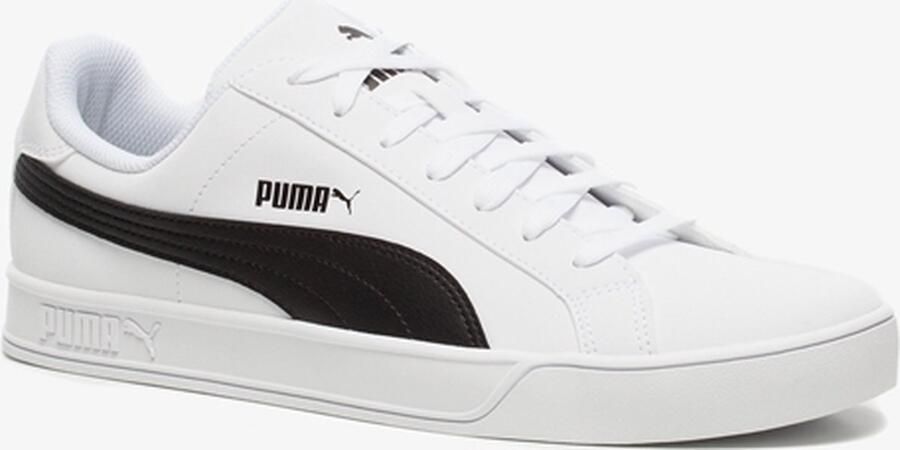 PUMA Smash Vulc heren sneakers Wit Uitneembare zool